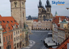 Obraz podglądu z kamery internetowej Old Town Square in Prague